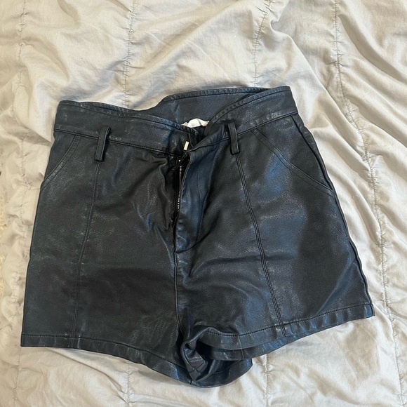 ALTARD STATE leather shorts S - Picture 5 of 7